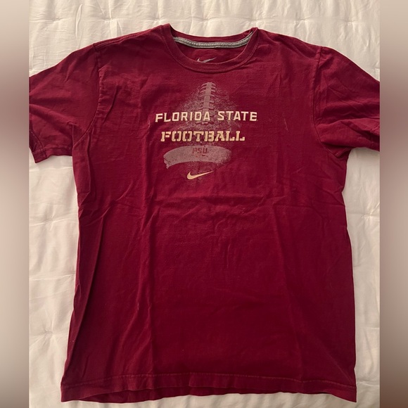 Nike Other - Nike Florida State Football Retro Short Sleeve Tee for Casual Wear